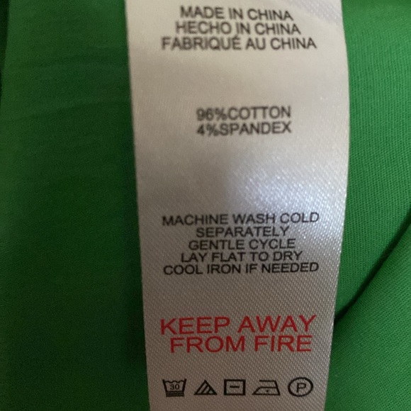 Jason Wu Pretty Green Cutout Waist Long Sleeve Short Dress, Size M - Picture 9 of 9